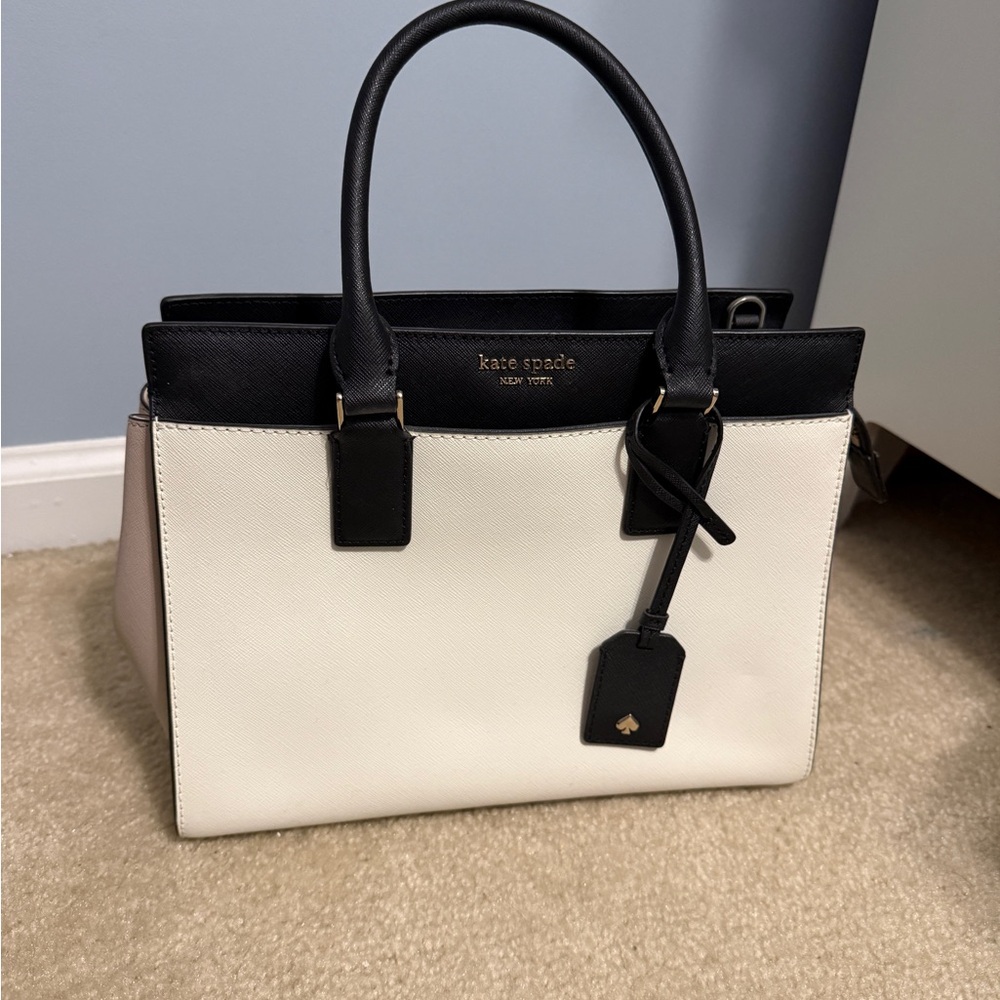Kate Spade Cameron Street Candace Satchel Colorblock Saffiano Leather